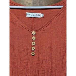 YiHaiZhiJisFuShi Dress Lightweight A-Line  54” Long Burnt Orange. XXXXL